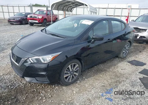 2020 Nissan Versa Sv Xtronic Cvt z USA, uszkodzony, nr VIN 3N1CN8EV1LL856290